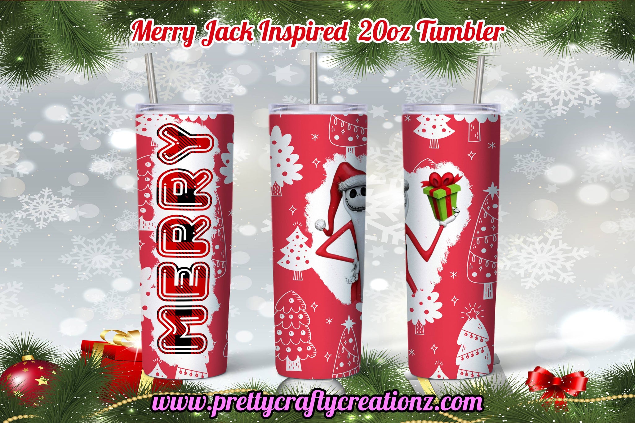 Merry Jack Inspired Tumbler