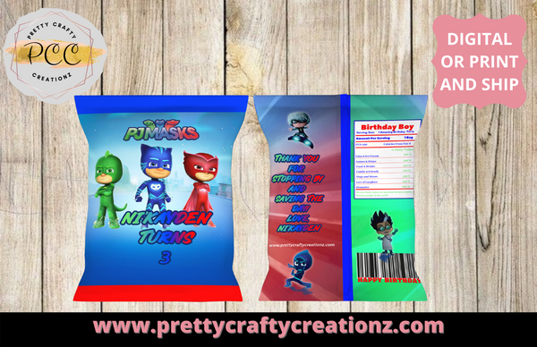 Chip Bag (Filled) - Pretty Crafty Creationz