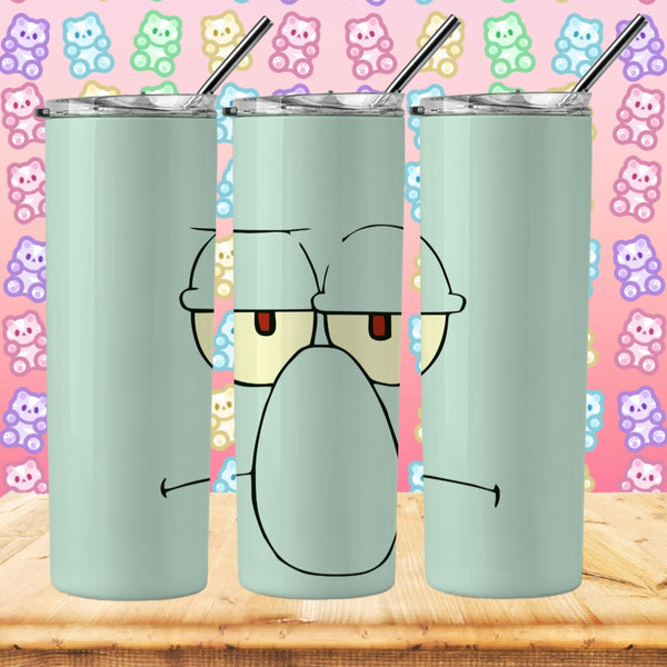 Spongebob Inspired Tumbler - Pretty Crafty Creationz