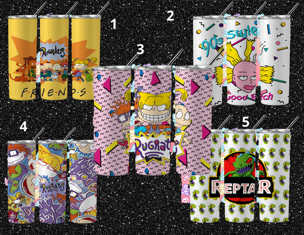 Rugrats inspired Tumbler - Pretty Crafty Creationz