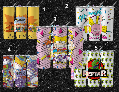 Rugrats inspired Tumbler - Pretty Crafty Creationz