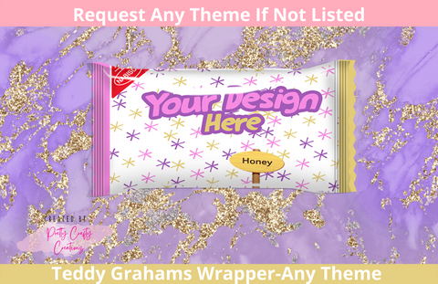 Teddy Grahams Wrapper (filled) - Pretty Crafty Creationz