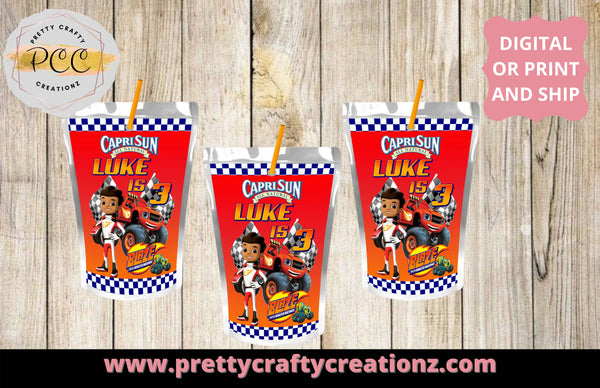 Juice Pouch Labels - Pretty Crafty Creationz