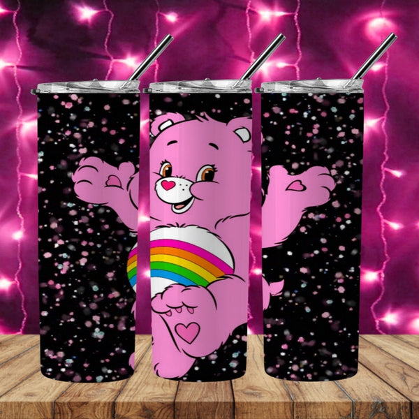 Care Bears Inspired Tumbler - Pretty Crafty Creationz