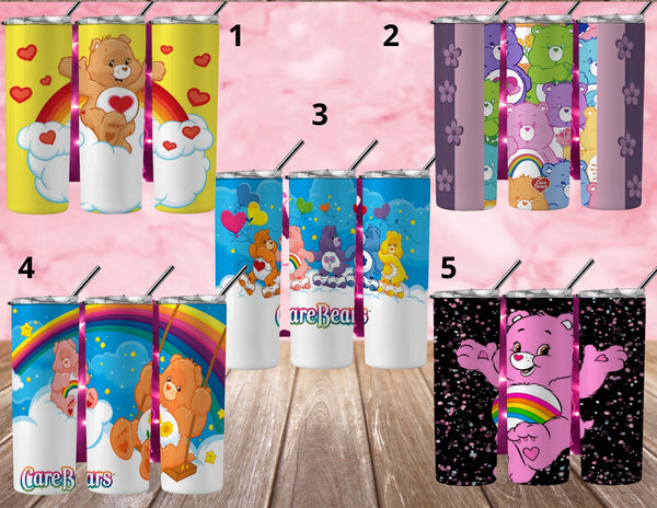Care Bears Inspired Tumbler - Pretty Crafty Creationz