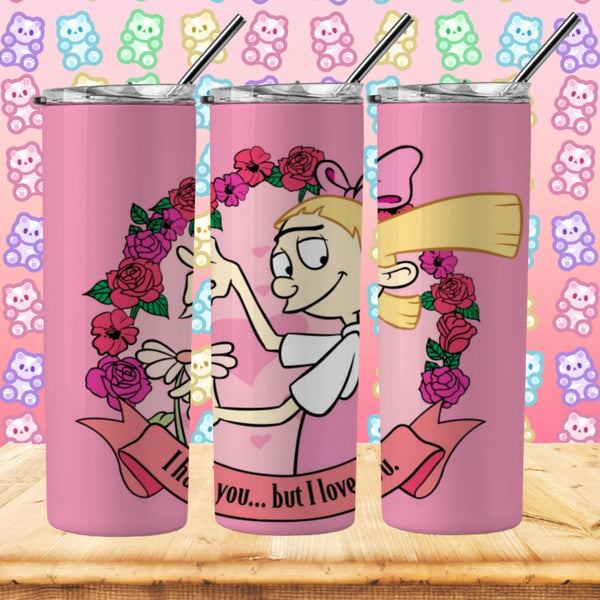 Hey Arnold inspired Tumbler - Pretty Crafty Creationz