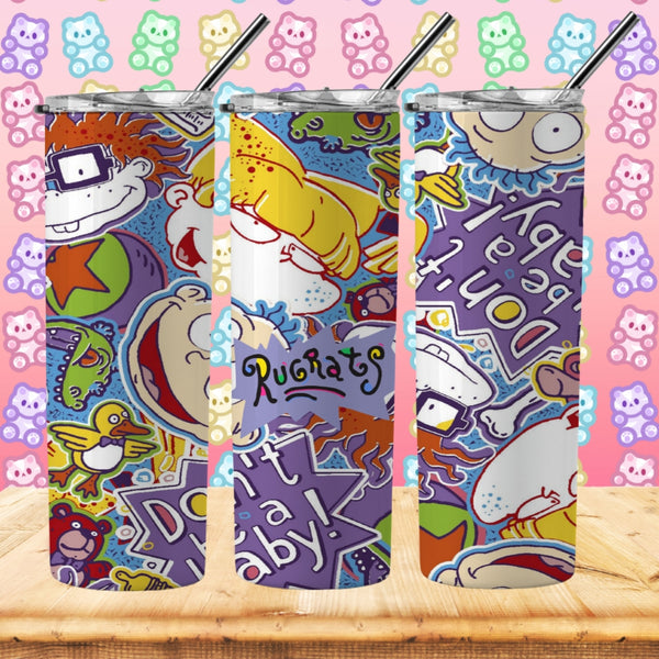Rugrats inspired Tumbler - Pretty Crafty Creationz