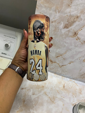 Kobe Inspired Tumbler - Pretty Crafty Creationz