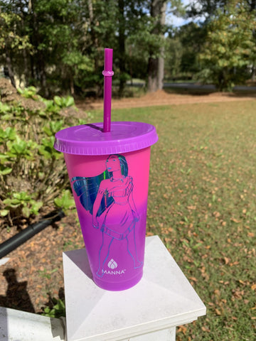 Personalized color changing tumbler - Pretty Crafty Creationz