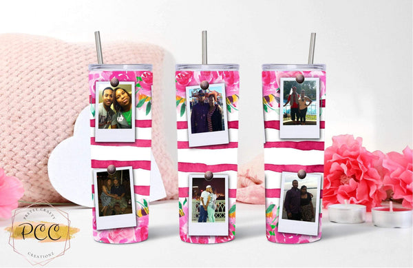 Personalized Photo 20 ounce Tumbler - Pretty Crafty Creationz