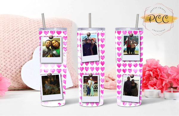 Personalized Photo 20 ounce Tumbler - Pretty Crafty Creationz